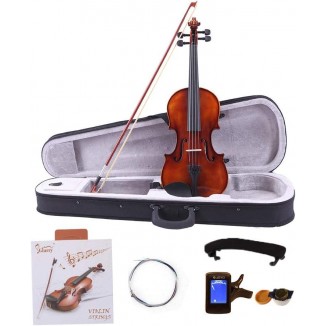 Ktaxon Violin 4/4 For Kids & Adults, Full Size Solid Wood Violin