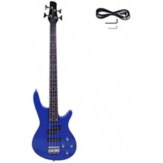 Bass Exquisite Stylish IB Bass with Power Line and Wrench Tool Blue