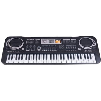 BUZHI 61 Keys Black Digital Music Electronic Keyboard Keyboard Electric Piano