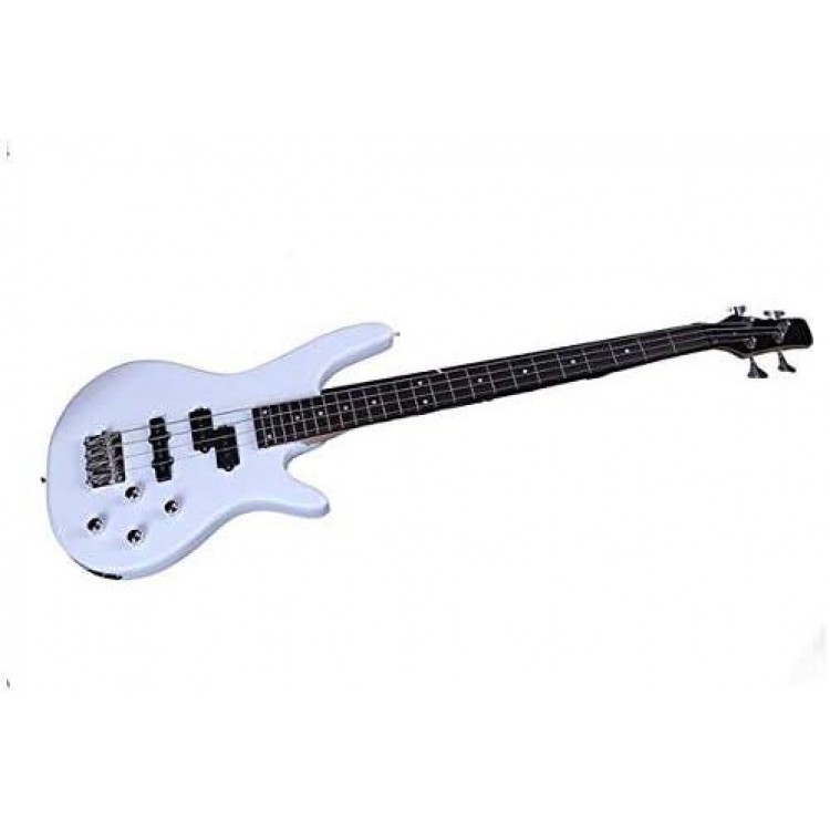 BRLUCKY Exquisite Stylish IB Bass with Power Line and Wrench Tool White