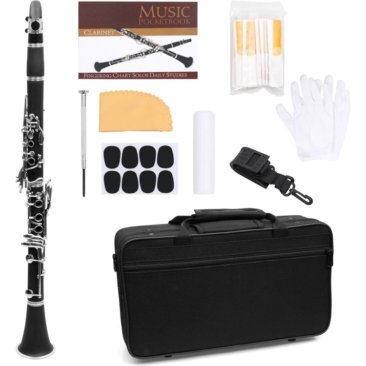 LOMUTY Bb Clarinet, Best Beginners Clarinet For Students, Adults And Kids