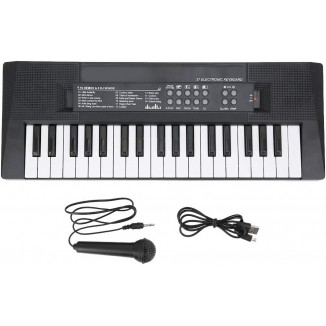 Electric Keyboard Piano 37 Key Piano Educational Instrument With Microphone