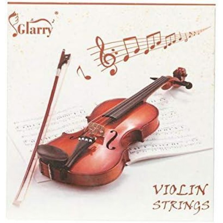 Glarry GV103 4/4 Spruce Panel Violin Matte White