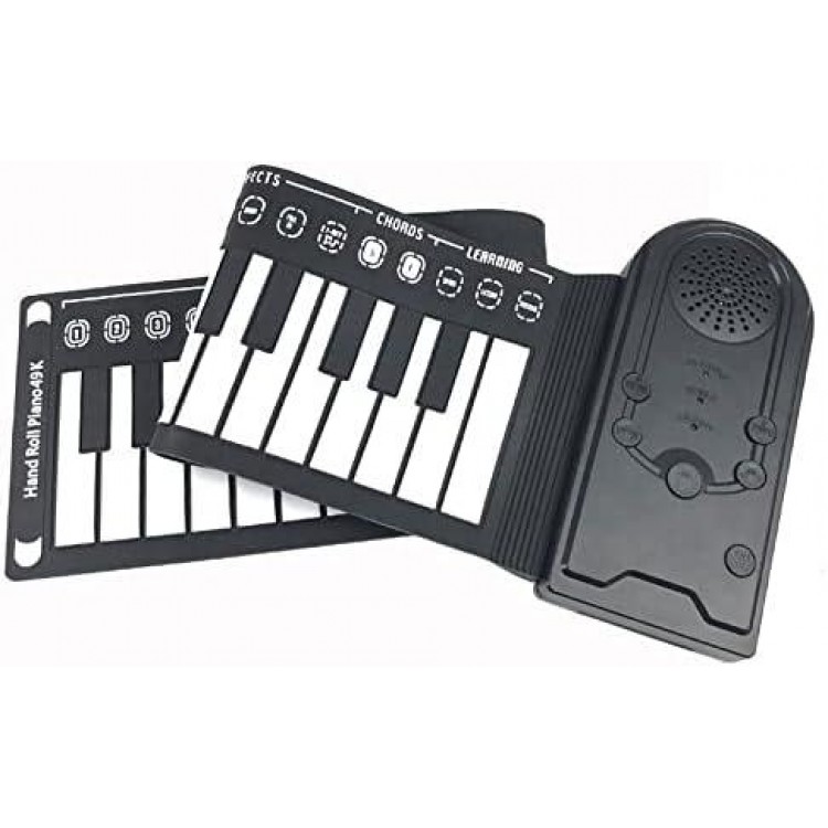 Portable Electronic Piano 49 Keys Soft Keyboard Piano For Beginners