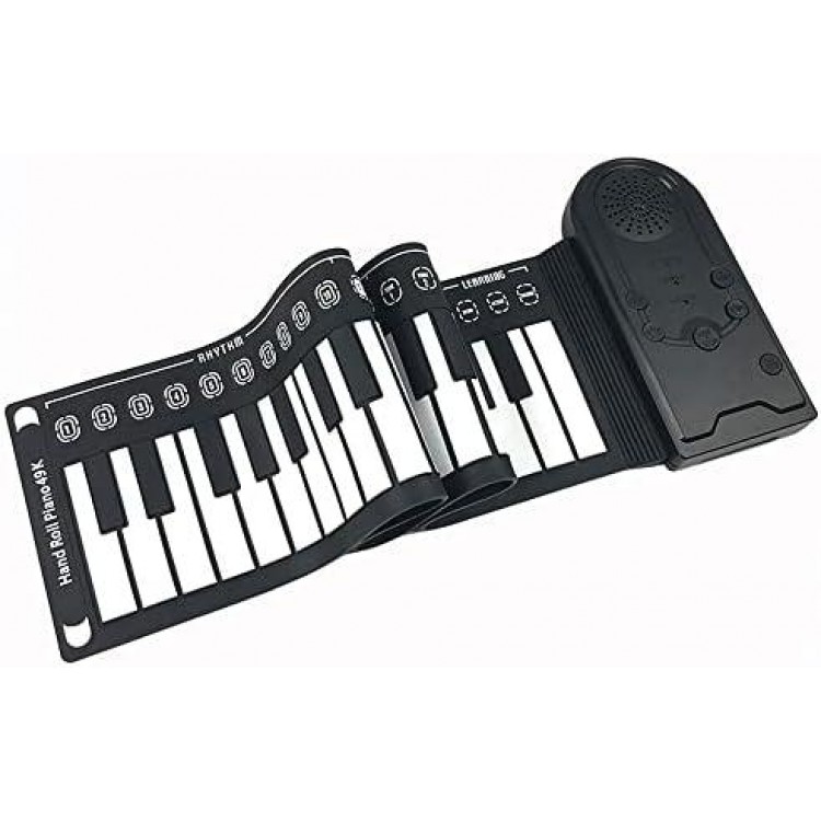 Portable Electronic Piano 49 Keys Soft Keyboard Piano For Beginners