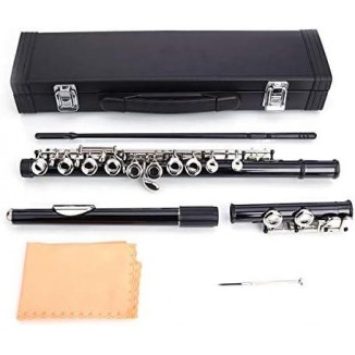 BRLUCKY Home Cupronickel C 16 Closed Holes Concert Band Flute