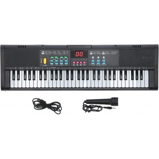 61 Keys Keyboard Piano Portable Electronic Keyboard Musical for Beginners