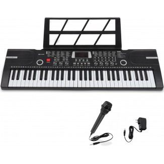 61 Keys Keyboard Piano, Electronic Digital Piano With Built-In Speaker
