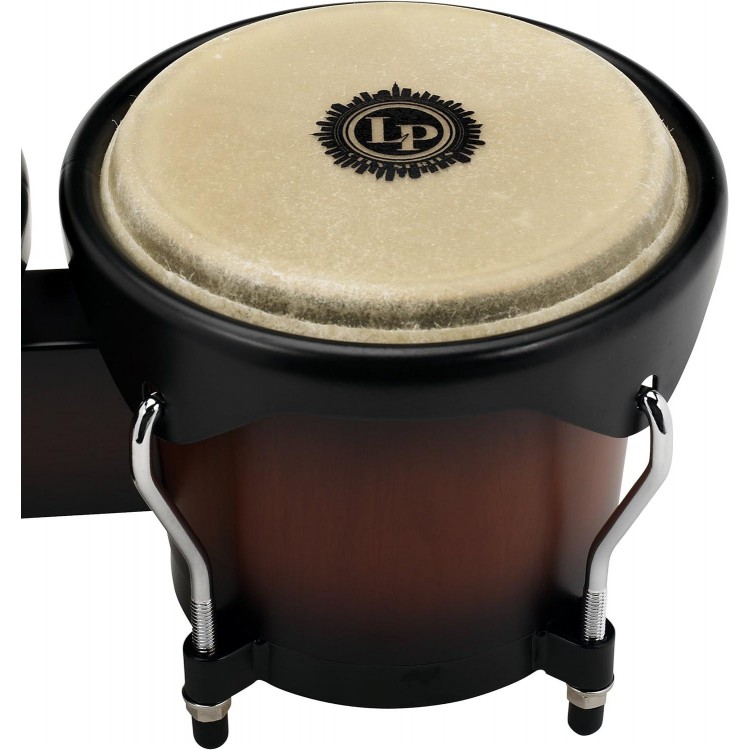 Latin Percussion LP601NY-VSB LP City Wood Bongos - Vintage Sunburst