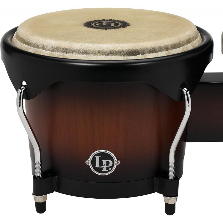 Latin Percussion LP601NY-VSB LP City Wood Bongos - Vintage Sunburst