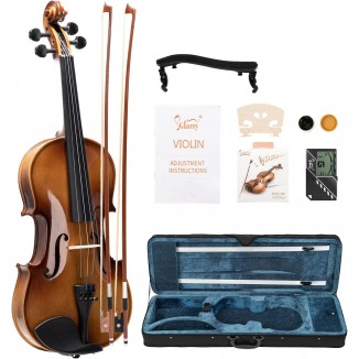 Ktaxon Violin 4/4 Full Size for Adults & Kids, Solid Wood Acoustic Violin Set