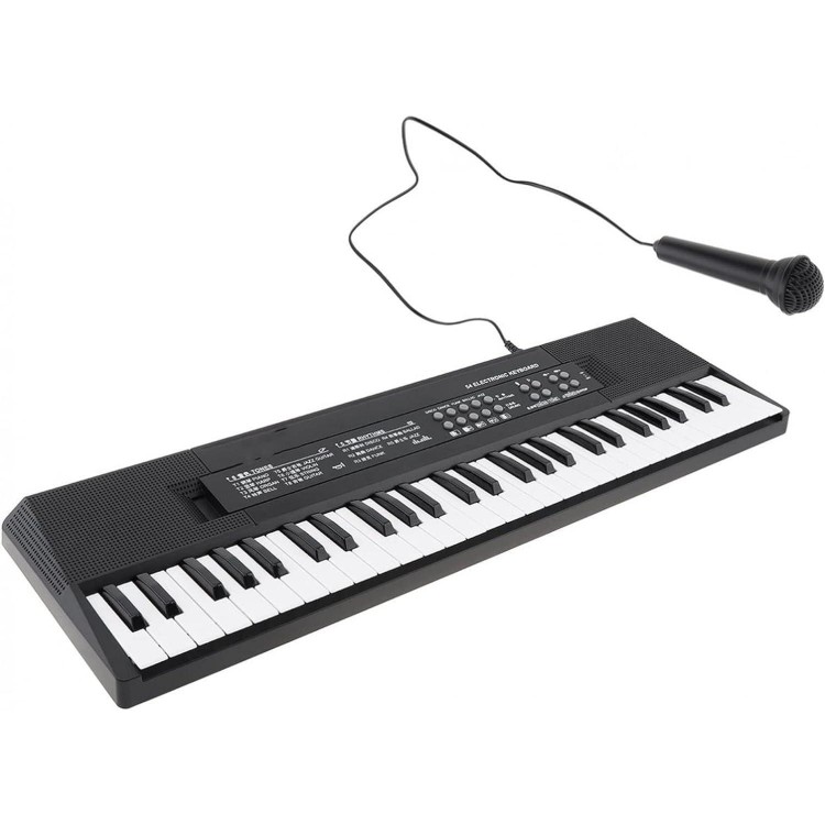 54 Keys ABS Electronic Keyboard Piano Digital Music Key Board With Microphone