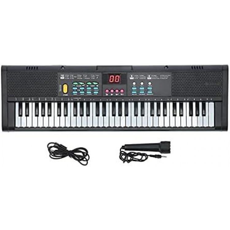 61 Keys Electronic Digital Music Piano Multifunctional with Microphone