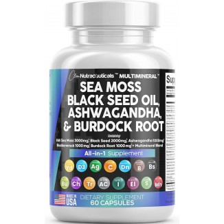 Clean Nutra Irish Sea Moss Capsules For Women and Men