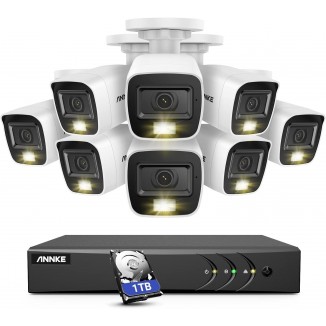 ANNKE Home Wired Camera Security System with Audio