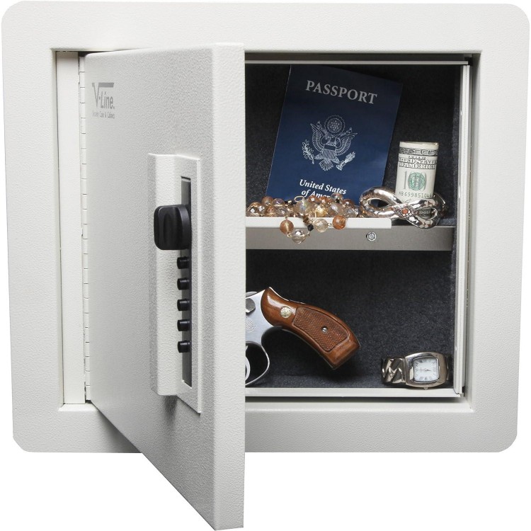 V-Line Quick Vault Locking Storage for Guns and Valuables, Ivory