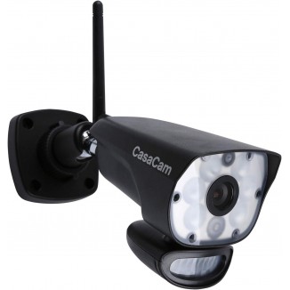 CasaCam Powered HD Spotlight Camera for Wireless Security System