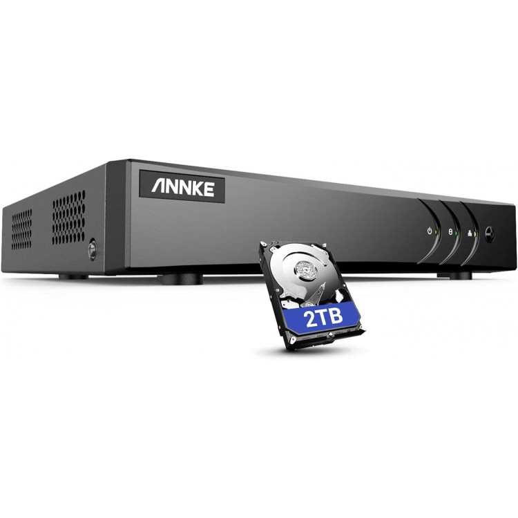 ANNKE 3K Lite 8CH Digital Video Recorder,2TB