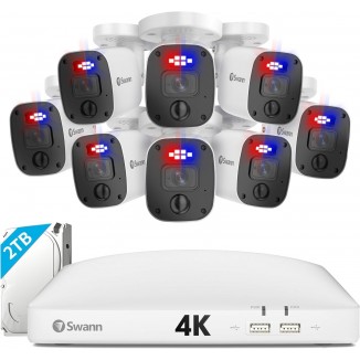 Swann Home DVR Security Cam System with 8 Channel 8 Cam