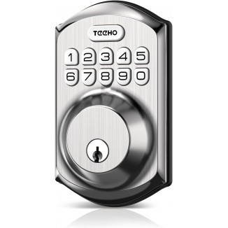 TEEHO Keyless Entry Door Lock with Keypad - Smart Deadbolt Lock