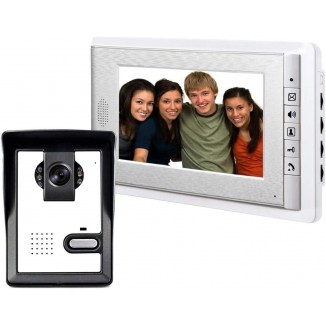 AMOCAM 7 Inches LCD Monitor Video Door Phone Kits