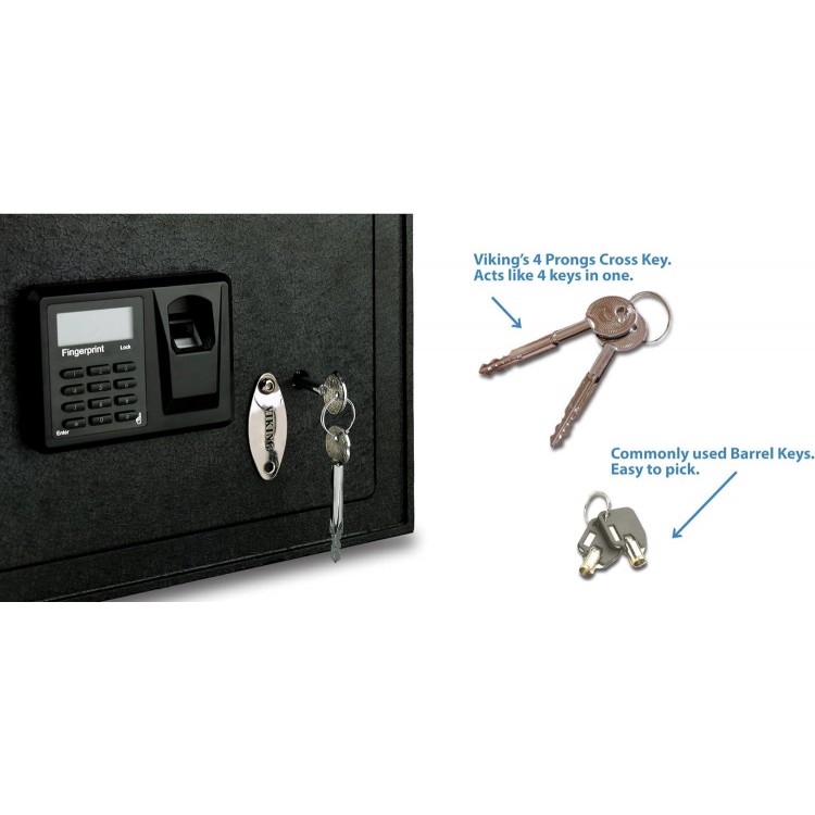 Viking Security Safe Biometric Safe Fingerprint Safe