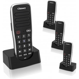 Chtoocy Rechargeable Handheld Wireless Intercom System