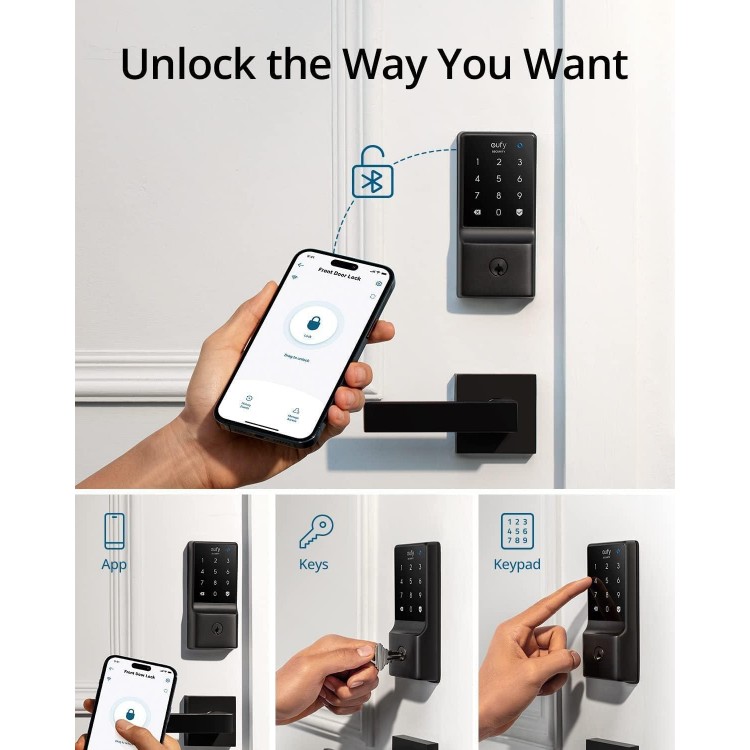 eufy Security C210 WiFi Smart Lock - Easy Installation, BHMA Certified