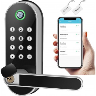 Sifely Smart Lock, Fingerprint Door Lock, Biometric Door Lock