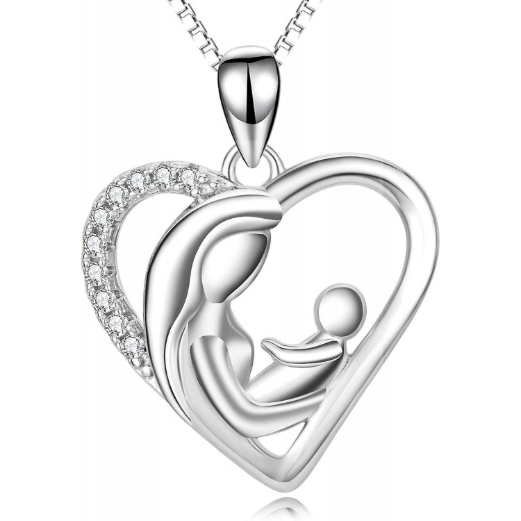 Meaningful Sterling Silver Pendant Necklace - Ideal Gift