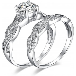 Elegance Redefined: 925 Sterling Silver Promise Rings for Women