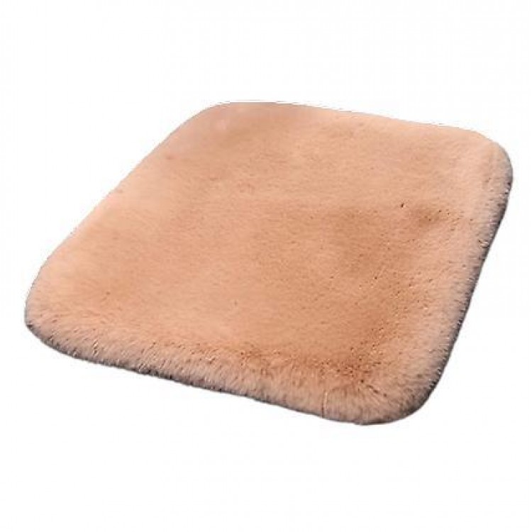 Plush Car Seat Covers - Faux Rabbit Fur, Fluffy and Comfy Cushion Pad