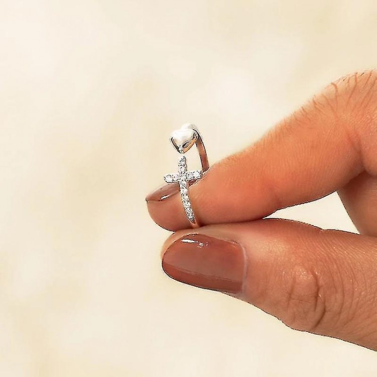 Embrace Self-Belief with Our Elegant Alloy Adjustable Ring