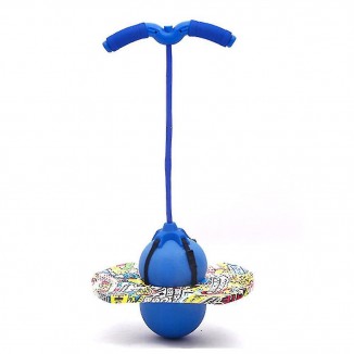 Jumping Ball Toy Balance Board with Handle-Explosion-Proof Exercise Bouncing