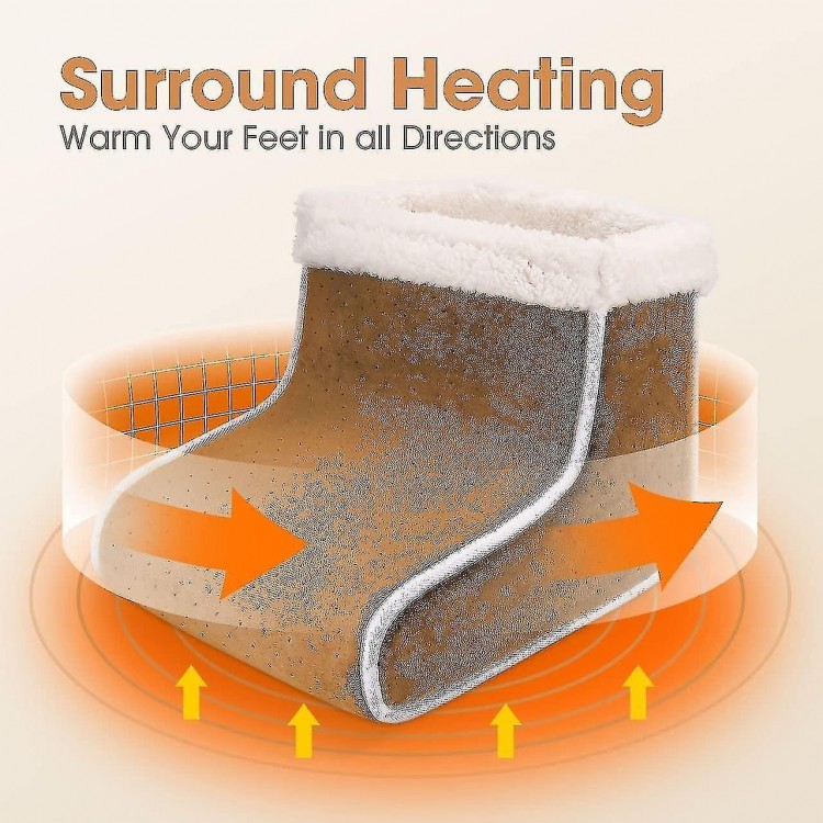 Electric Heated Foot Warmer for all - Fast Heating Technology