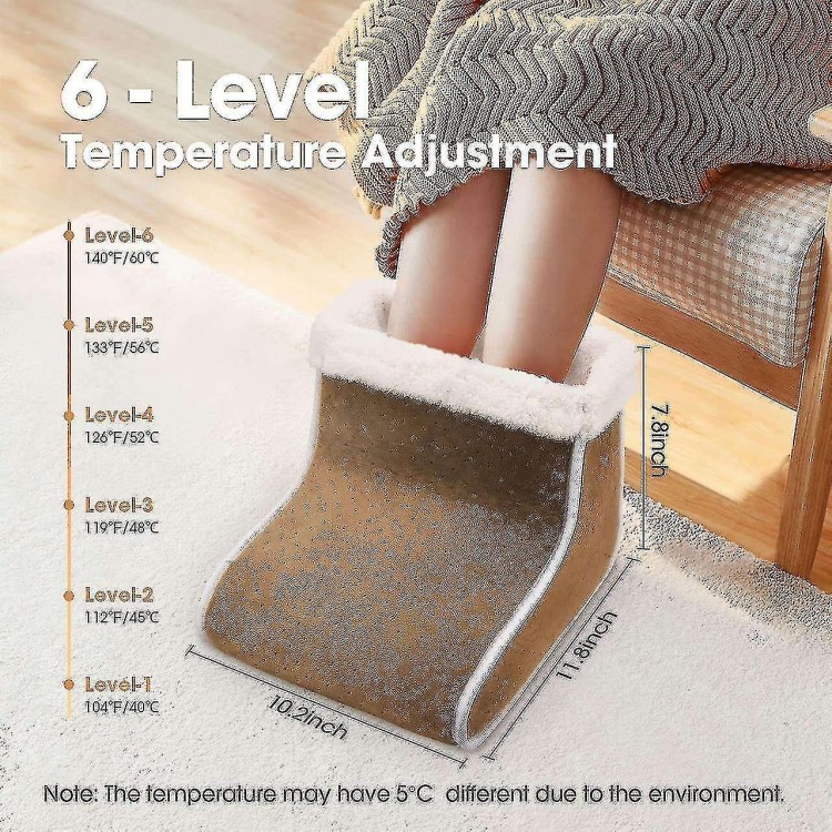 Electric Heated Foot Warmer for all - Fast Heating Technology