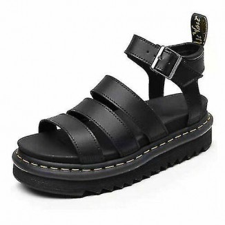 Women's Chunky Sandals -Thick Sole and Strappy Block Flatform Design