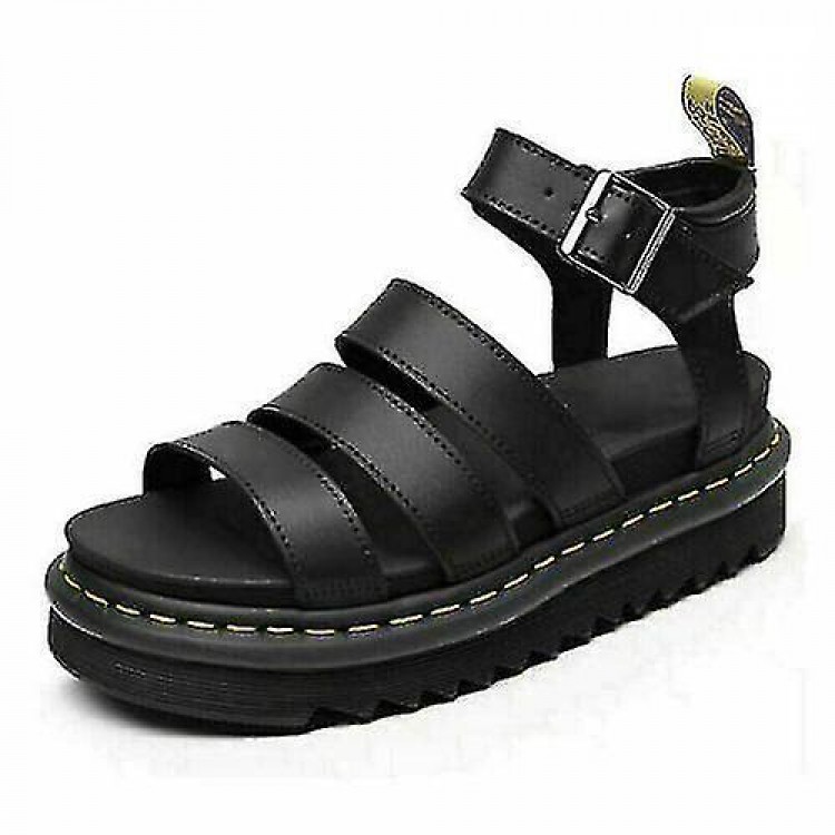 Women's Chunky Sandals -Thick Sole and Strappy Block Flatform Design