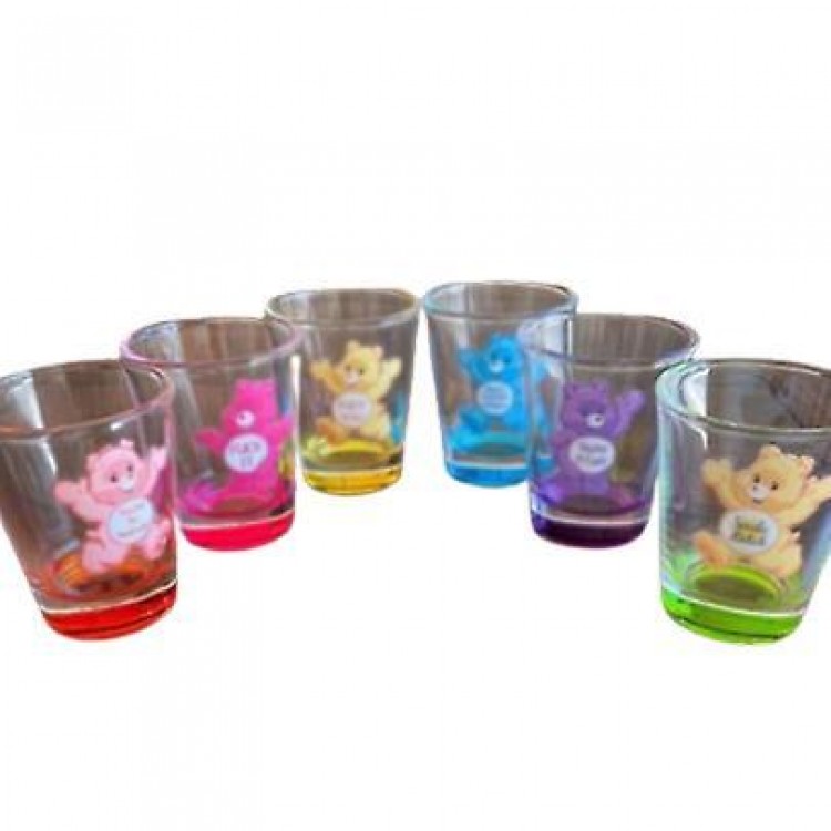 Swear Bears Shot Glasses - Set of 6