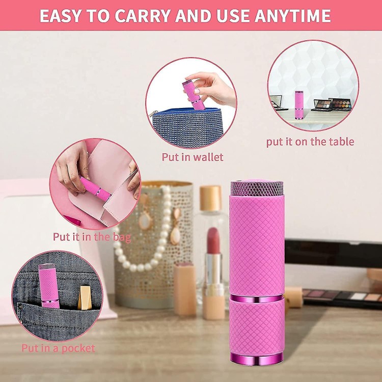 Mini Uv Led Nail Lamp，Flashlight Portability Nail Dryer Machine