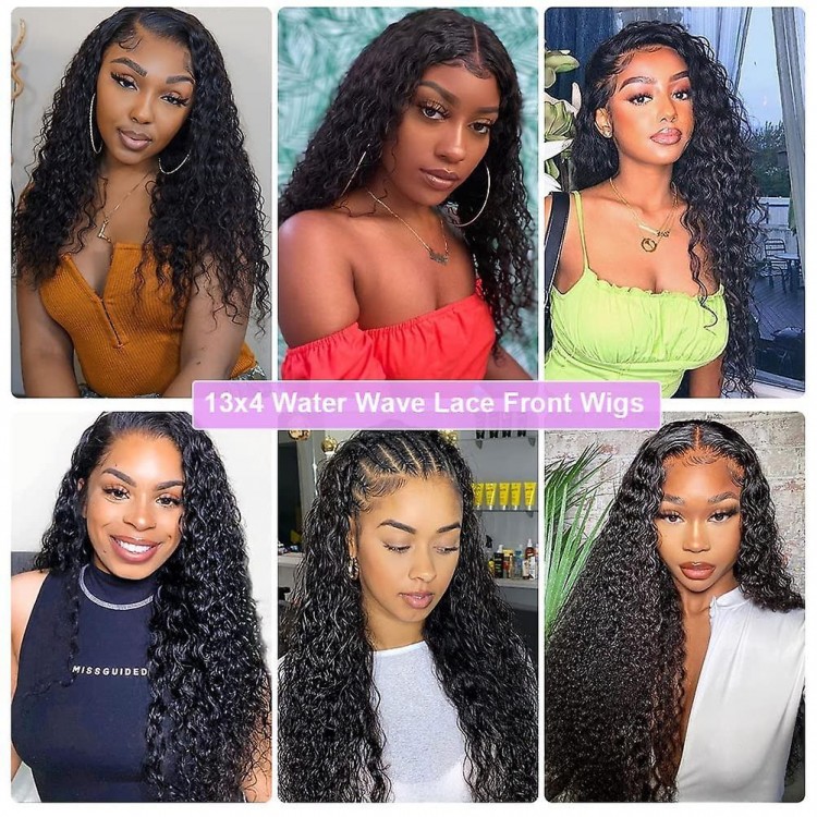 Full Head Lace Front Wig Human Hair Blend,Achieve Stylish Curls with Ease