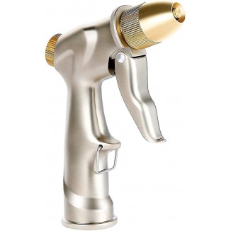 Garden Hose Nozzle with Full Brass Nozzle