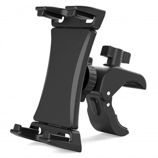 360-Degree Adjustable Exercise Bike Tablet Stand,for 4.7-12.9 inch Devices