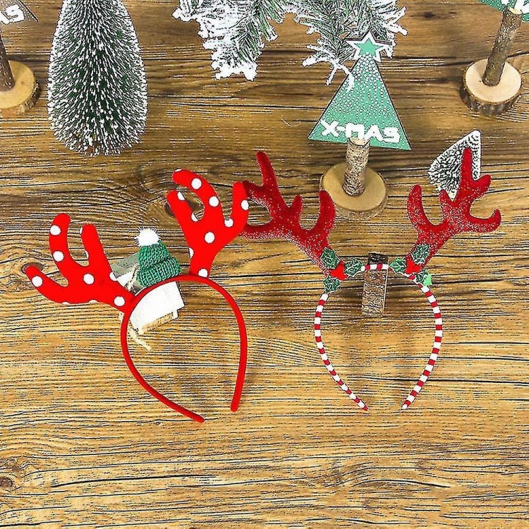 1pcs Christmas Headband Hair Accessories Deer Ears For Hair Band Clasp Headwear