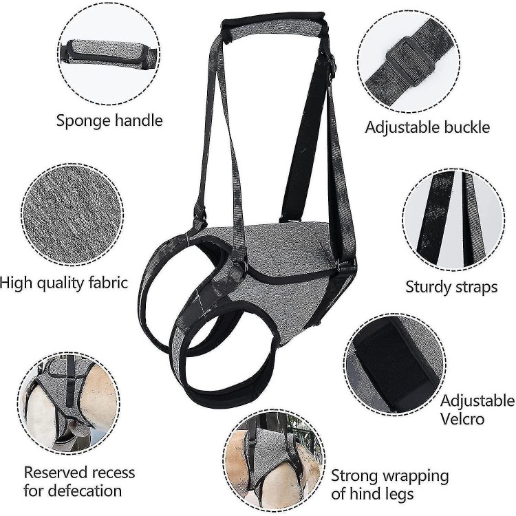 Dog Lifting Harness - Support Harness for Back Legs