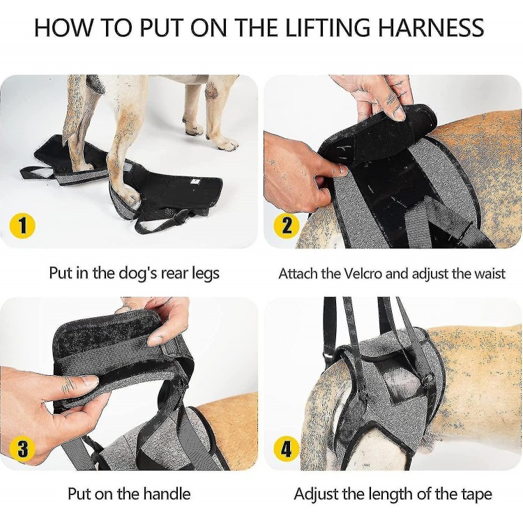 Dog Lifting Harness - Support Harness for Back Legs
