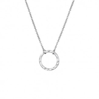 Geometric Circular Pendant 316 Stainless Steel Necklace