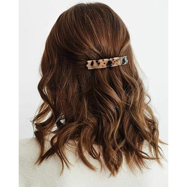 Elevate Your Hairstyle with 2pcs French Design Hair Barrettes