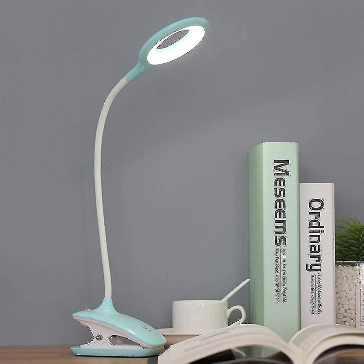 LED Clip-on Reading Lamp - Gentle on the Eyes, Perfect for Any Table