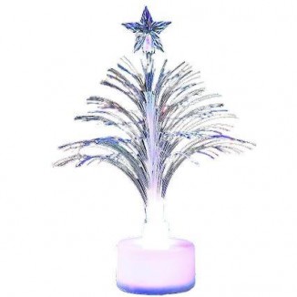 Led Mini Christmas Tree Colors Changing Fiber Optic Christmas Tree